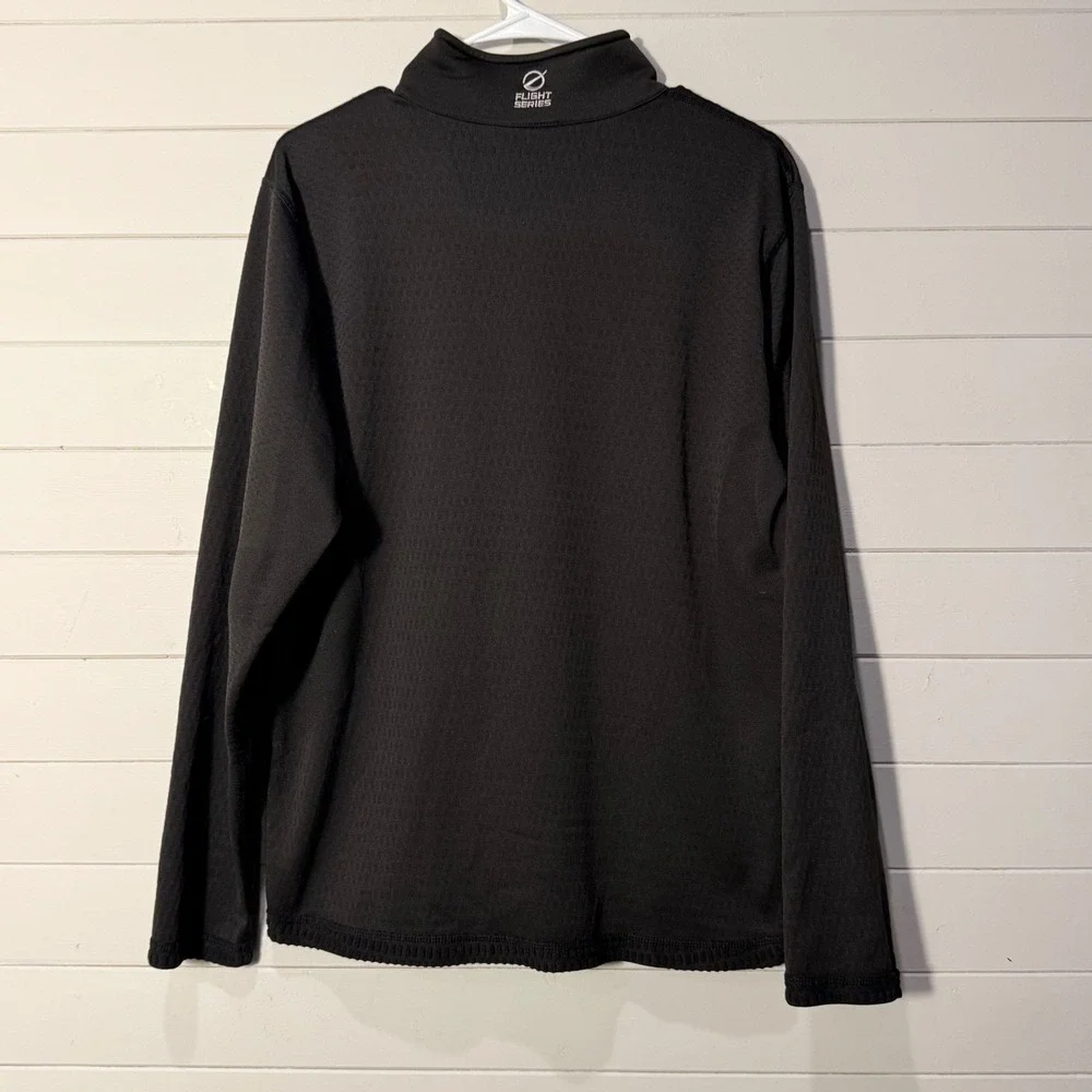 The North Face Flight Series Mens Black 1/2 Zip Pullover Fleece Large Reversible